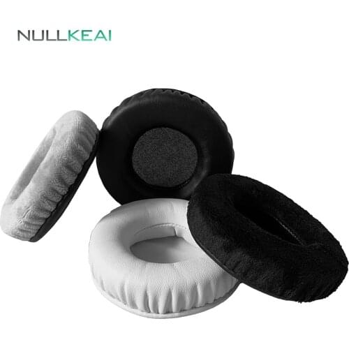 NULLKEAI Replacement Parts Earpads For Audio-Technica ATH-ES10 ESW10 Headphones Earmuff Cover Cushion Cups