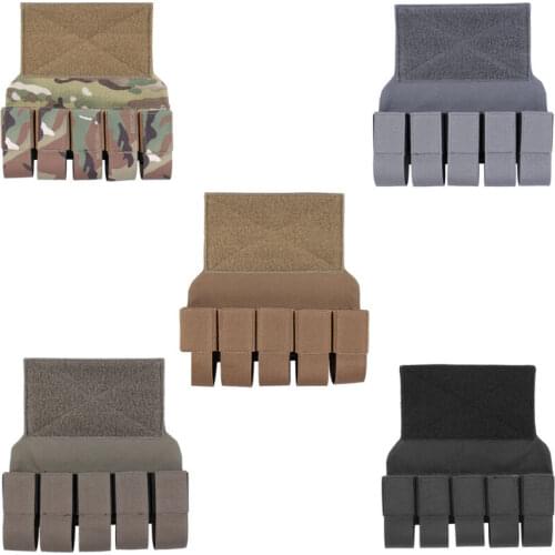 Hunting Paintball Tactical Hook Loop Drop Mag Holder for D3CRM MK3 MK4 Chest Rig