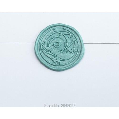 Whale Wax Seal Stamp,universe seals,wedding gift,personalised wood wax stamp,fantasy world seal