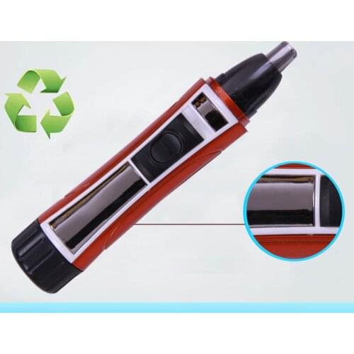 Dropshipping Electric Nose Hair Trimmer Removal Washable Hair Trimmer Shaver Clipper Cleaner SMJ