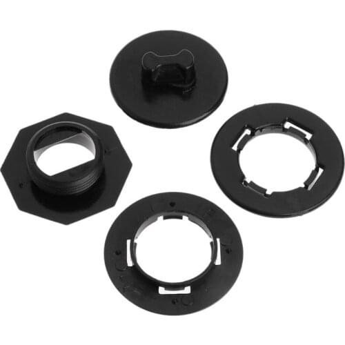 QILEJVS Car Mat Carpet Clips Fixing Grips Clamps Floor Holders Sleeves Anti-Slip Black MAY16