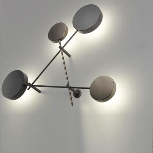 Modern led wall light crystal aisle bedside corridor lampara pared luminaria de parede