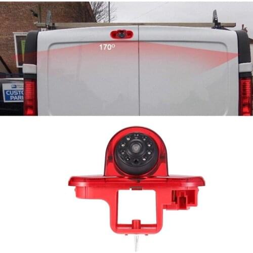 High Definition Waterproof IR Night Vision Rear View Backup Brake Light Camera for Renault Trafic 2001-2014 Opel/Vaxhall Vivara