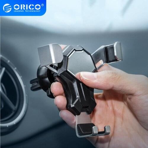 ORICO Universal 360 Rotation Car Smartphone Support For 4-6.5 Inches Mobile Phone Stand Air Vent Mount Clip For iphone X XR