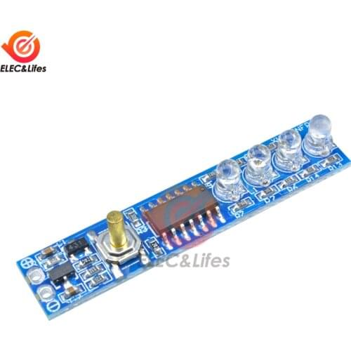 1S 2S 3S 4S 18650 Lithium Battery Capacity Indicator Module LED Indicator Power Level Display DIY PCB Board Module Li-po Li-ion