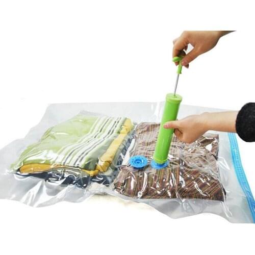 180pcs/lot 40*50cm Vacuum Compression Bags Pouch Bags Clothes Dust Saving Space Seal Storage Bags Closet Organizer ZA4686
