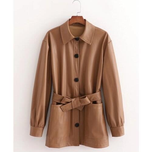 Женские кожаные куртки YOUMU China At AliExpress