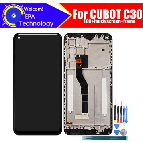 CUBOT C30 LCD Display+Touch Screen Digitizer+Frame Assembly 100% Original LCD+Touch Digitizer for CUBOT C30