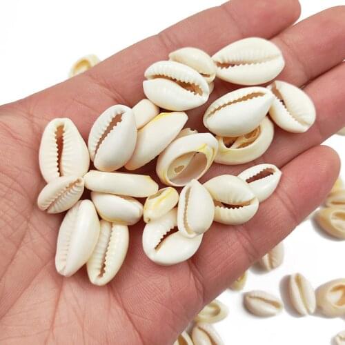 16~20mm Bleaching White Incision Natural Sea Shells Decoration For Jewelry Making Diy Crafts Coquillage Beach Decor Accessories