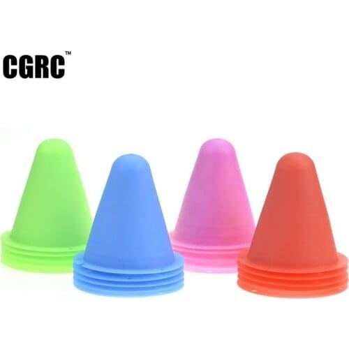 20PCS 1/10 Simulation Drift Roadblocks Obstacle Road Pile For Rc Cars Drift On Road Rwd Awd