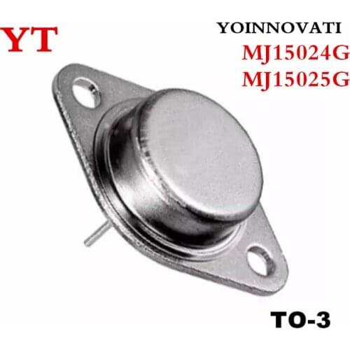 20pcs/lot MJ15024G & MJ15025G ( 10PCS MJ15024 X 10PCS MJ15025 ) TO-3 IC