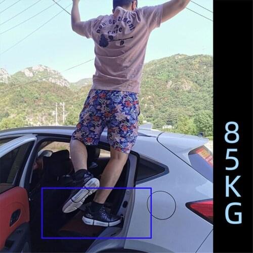 Car Door Step Pedal Universal Auto Rooftop Luggage Ladder Hooked Foot Pegs