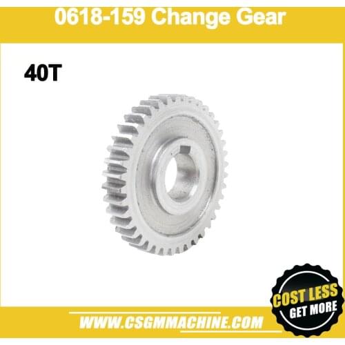 Free Shipping!/0618-159 Change Gear/M1*40T Gear/0618 lathe change gear