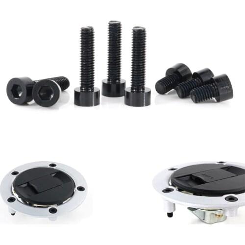 For Suzuki SFV650 GLADIUS GSX650F GSXR750 GSXS750 Hayabusa GSX 1300R V-STROM 1000 Petrol Gas Tank Cover Fuel Cap Bolts Screws