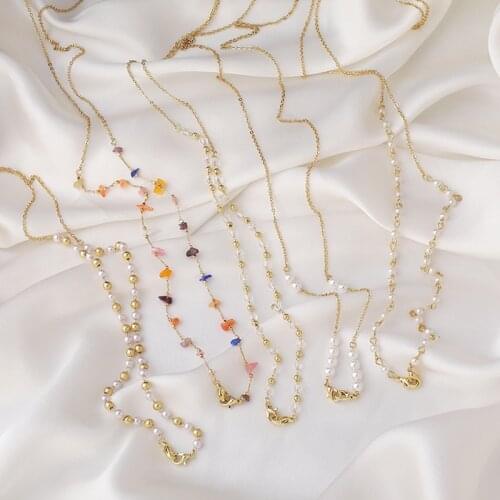 Fashion Pearl Mask Chains Eyeglasses Chain For Women Retro Metal Sunglasses Lanyards Eyewear Cord Holder Neck Strap Dropshipping