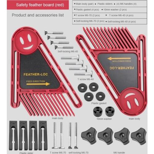 Feather Board Multi-purpose Woodworking Feather Board Table Saw Feather Board Band Circular Saw Engraving Machine Woodwork Chute