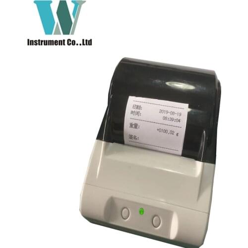 Electronic Balance Weighing Scale Mini Thermal Printer
