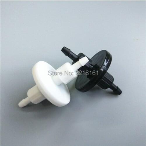 10pcs Flatbed UV printer mini ink filter 30mm 5 micron / Flora Gongzheng Allwin printer disc ink filter black color