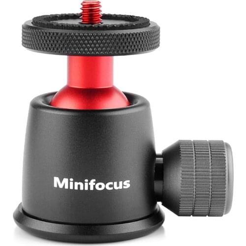 Mini Tripod Ball Head 360 Degree Swivel Ballheads Video Stand Panoramic Heads for DSLR Camera Maximum load 2kg