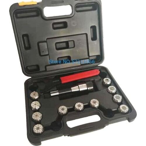 MT2 Shank ER32 Collet with 11pc Tool Set CNC Lathe Spring Collet Set for CNC Milling Tool Holder Engraving Machine Spindle Motor