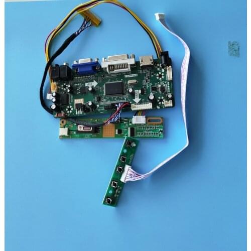 Kit for LP171WU1-TLA1/LP171WU1-TLA2 Controller Board 1920x1200 30pin M.NT68676 HDMI+DVI+VGA LCD Audio panel Display screen 17.1"