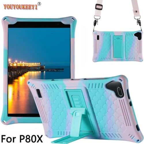 High Quality Camouflag Silicone Stand Cover For Teclast P80X 8.0 Inch Tablet All-inclusive Side Drop Resistance For P80H New