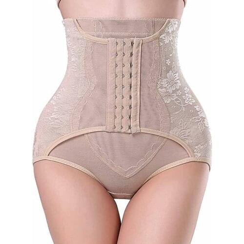 Womens Tummy Control Panties High Waist Slimming Underwear Waist Shaping Pants faja reductora mujer adelgazante cuerpo