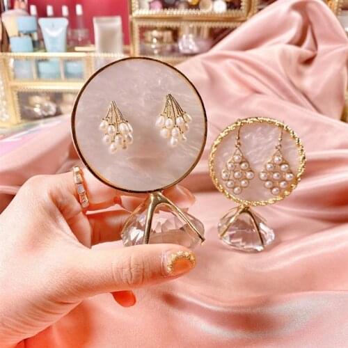 1PC Creative Jewelry Display Rack Earrings Ear Studs Rack (with 2 Holes Style)