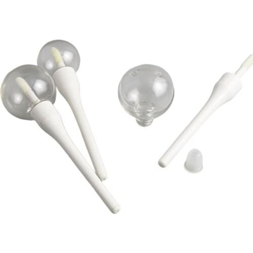 12 X 6ml 12ml Lip Glossy Tube Small Ball Shape Lip Bottle Mini Cosmetic Container Gloss Container Cosmetic packaging