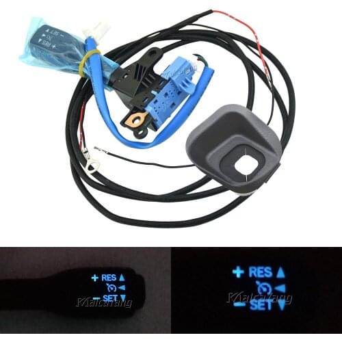 Steering Wheel Cover FOR TOYOTA REIZ GRX13 2010-2017 84632-34011 84632-34017 45186-0P040-C0 With Light Cruise Control Switch Kit