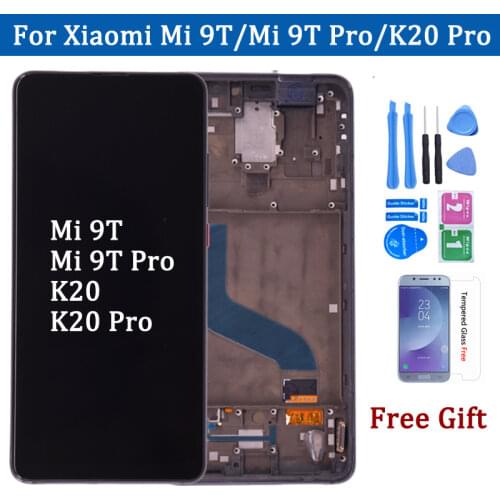 Screen For Xiaomi Redmi K20 K20 Pro LCD Touch Screen Digitizer Panel Assembly For Xiaomi Mi 9T Mi 9T Pro Lcd Replacement Part