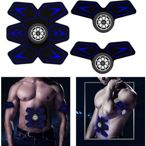 ABS Electronic Muscle Stimulator Abdominal Muscle Trainer Abs Toner Slimming Belt for Abdomen Leg Neutral Fitness Buttocks