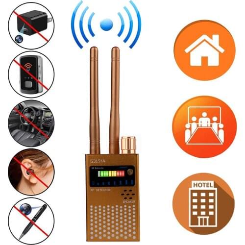 Gsm Rf Signal Tracker Anti Wiretapping Detector Spy Equipment Signal Detector RF Tracker Antenna Wave Frequency Scanner