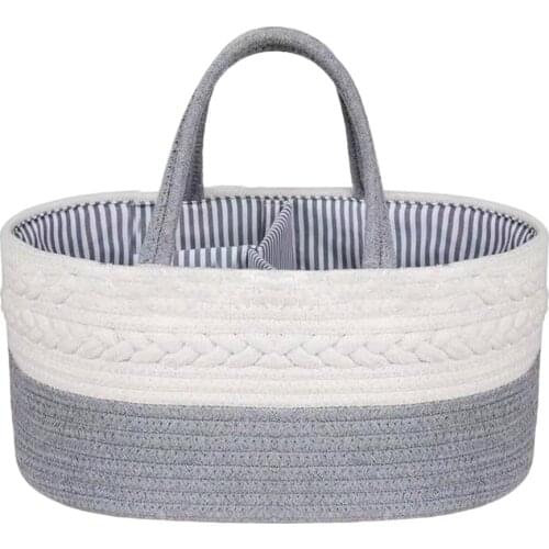 Baby Diaper Caddy Large Changing Pad Organizer Newborn Baby Wipes Basket
