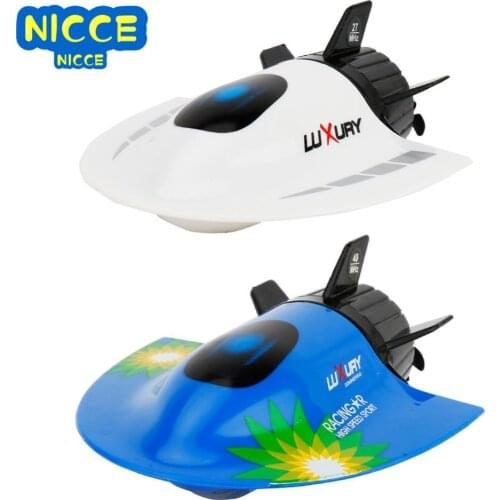 Nicce Mini Submarine Radio Speedboat Remote Control Model Electric Speedboat Game Portable Childrens Toys