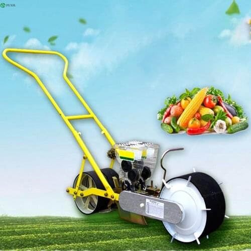 Multifunctional small hand push vegetable precision machine cabbage planter planting tool