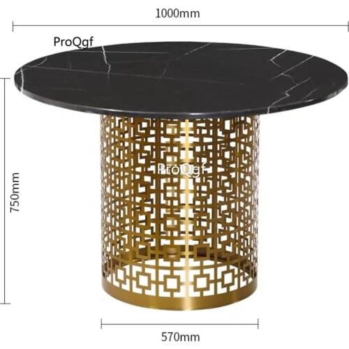 Prodgf 1 Set luxury 100*75cm two color choice hot table dining table