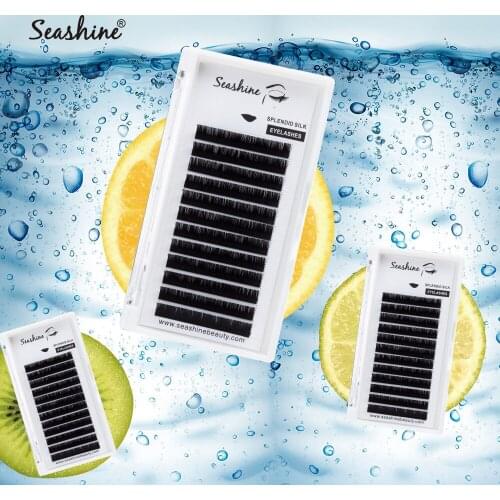 Seashine Individual Lash Extension Volume Lash Classic Mink Eyelashes Extension Supplies Individual Eyelashes Natural Soft Lash