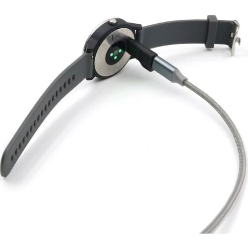 USB Type C Female to 4pin Charge Converter for -Garmin Forerunner 945 vivoactive3 trainer vivoactive 3 fenix 5X Plus Q81F