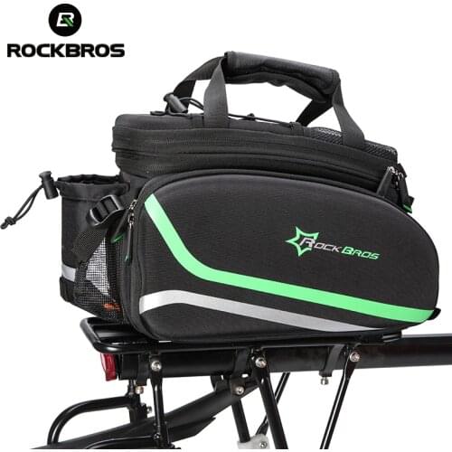ROCKBROS 3 In 1 Bicycle Bags Waterproof Reflective Multifunctional MTB Cycling Bike Bag Pannier Travel Luggage Package Bags