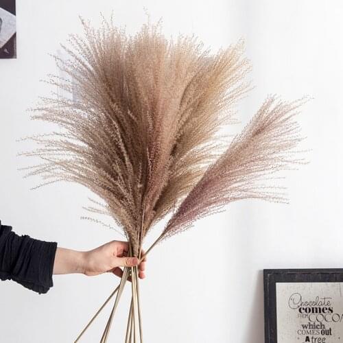 10/20/30 Pcs Dried Natural Pampas Grass Decor Phragmites Flowers Home Christmas Decoration Natural Plants Dried Flower Bouquet