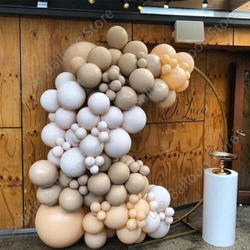 115pcs Cream Gold Metallic Blue Pink Restoring Balloon Arch Birthday Decoration Word Party Birthday Decorations Baby Shower DIY