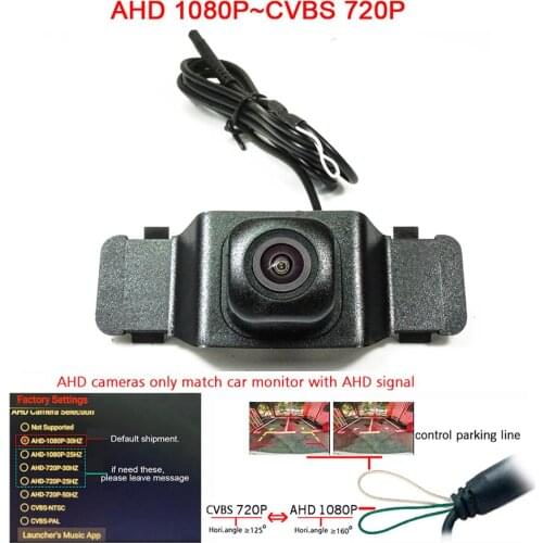 180deg CCD AHD CVBS for Toyota Corolla 2019 year Car Front view camera front grille parking camera night vision waterproof
