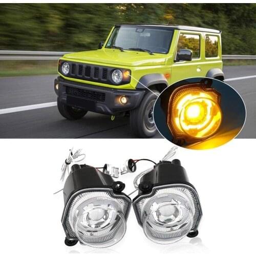 2pcs Replacement White Front Turn Signal Light Lamp Kit For Suzuki Jimny 2019-2020