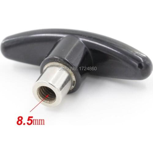 2PCS Machine T Handle M10 x 14mm Handle Lever Replacement