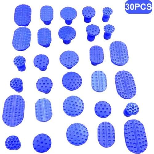 30Pcs Car Body Paintless Dent Puller Tabs Remover Automobile Repair Tool Set