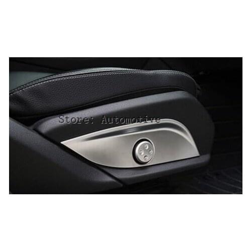 For Benz GLC X205 X253 Interior Car Seat Adjustment Button Trim Cover 2015-2017 4pcs