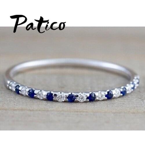 925 Sterling Silver Classic Wedding Engagement Rings For Women Girls CZ Cubic Zircon Fashion Jewelry Valentines Day Gift