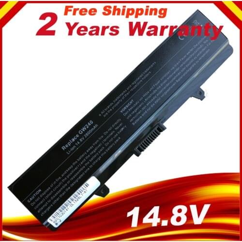 HSW Laptop Battery FOR Dell GW240 297 M911G RN873 RU586 XR693 For Dell Inspiron 1525 1526 1545 Notebook Battery X284g 4cell
