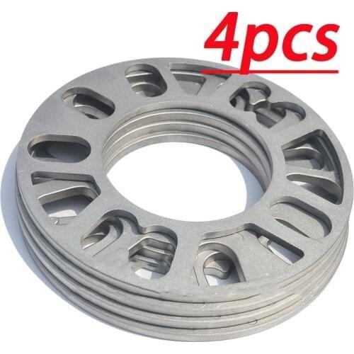 Aluminum ET Adjusting Shims Car Wheel Spacers for Car 4/5 Stud Wheel Fixings PCD Range 98-121mm